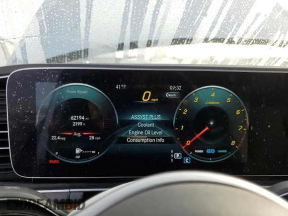 2020 Mercedes-Benz GLE 450 z VIN 4JGFB5KBXLA235824, wystawiony jako Copart lot #84205784 z przebiegiem 62 194 mil mil oraz Szkoda całkowita • Salvage title. Historia ofert i sprzedaży dostępna na DreamBid. Obrazek 9.
