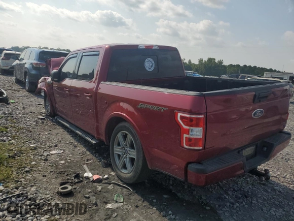 2019 Ford F-150 XL with VIN 1FTEW1C44KFD08541, listed as a Copart auction lot 66410744 with Not Provided miles and Salvage Title. Bid and sale history available at DreamBid. Image 2.