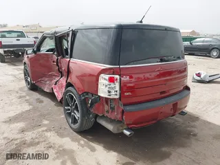2014 Ford Flex SEL with VIN 2FMGK5C89EBD30292, listed as a IAAI auction lot 41805428 with 127,176 mi miles. Bid and sale history available at carsss.com. Image 3.