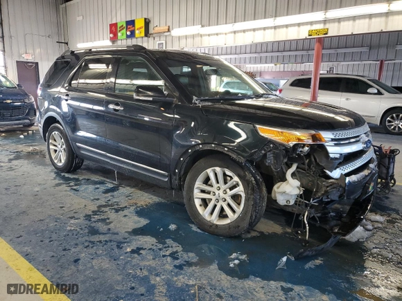 2014 Ford Explorer XLT with VIN 1FM5K7D90EGB91785, listed as a Copart auction lot 88529635 with 144,151 mi miles and Salvage Title. Bid and sale history available at carsss.com. Image 4.