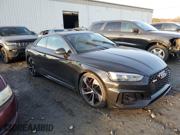 2018 Audi RS 5 z VIN WUAPWAF57JA903959, wystawiony jako Copart lot #86497634 z przebiegiem 11 104 mil mil oraz Szkody całkowita. Historia ofert i sprzedaży dostępna na DreamBid. Obrazek 4.