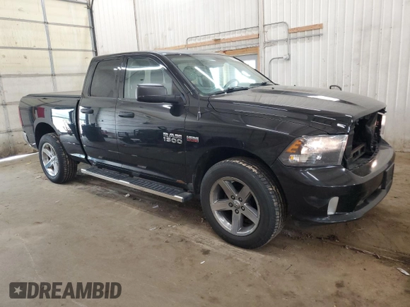 2014 Ram 1500 Tradesman with VIN 1C6RR7FT2ES197246, listed as a Copart auction lot 59192185 with 181,194 mi miles and Salvage title. Bid and sale history available at DreamBid. Image 4.