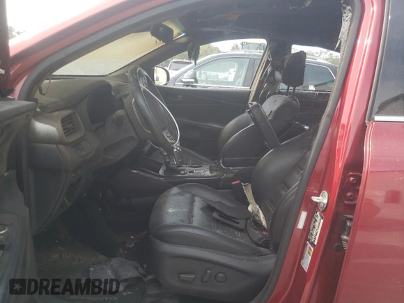 2020 Kia Sorento EX V6 with VIN 5XYPH4A56LG710818, listed as a Copart auction lot 78299194 with 0 mi miles and Non Repairable. Bid and sale history available at carsss.com. Image 7.
