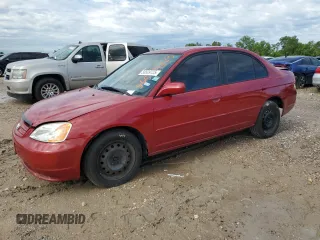 2003 Honda Civic LX z VIN 2HGES16533H566535, wystawiony jako Copart lot #56509725 z przebiegiem 140 182 mil mil oraz Szkoda całkowita • Salvage title. Historia ofert i sprzedaży dostępna na DreamBid. Obrazek 1.