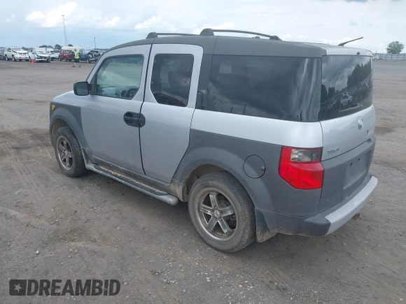 2003 Honda Element EX z VIN 5J6YH28563L005417, wystawiony jako IAAI lot #42317127 z przebiegiem 208 437 mil mil oraz . Historia ofert i sprzedaży dostępna na DreamBid. Obrazek 3.