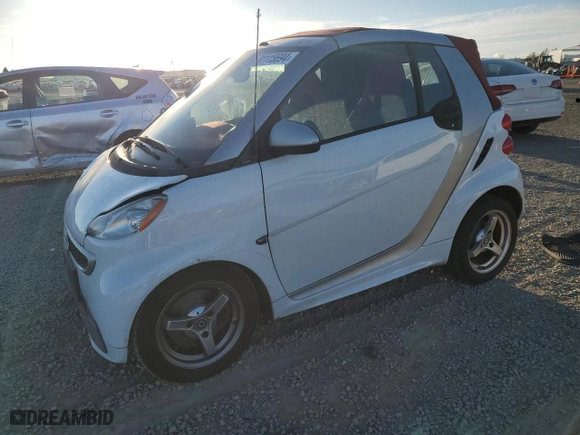 2013 Smart fortwo Passion with VIN WMEEK3BA3DK661248, listed as a Copart auction lot 81115694 with NaN miles and Salvage Title. Bid and sale history available at carsss.com. Image 1.