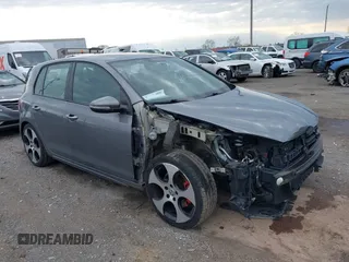 2011 Volkswagen Golf GTI w/Sunroof & Navi PZEV with VIN WVWHD7AJ4BW148305, listed as a IAAI auction lot 42009129 with 119,578 mi miles and . Bid and sale history available at DreamBid. Image 1.