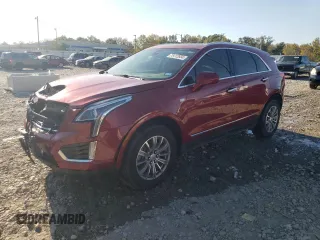 2019 Cadillac XT5 Luxury FWD with VIN 1GYKNCRS9KZ150567, listed as a Copart auction lot 75412684 with 83,382 mi miles and Salvage Title. Bid and sale history available at DreamBid. Image 1.