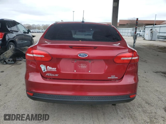 2015 Ford Focus SE with VIN 1FADP3F24FL355161, listed as a Copart auction lot 50049845 with 163,135 mi miles and Salvage Title. Bid and sale history available at carsss.com. Image 6.