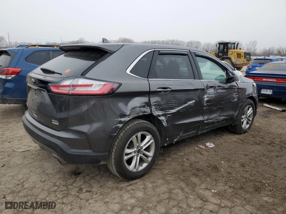 2019 Ford Edge SEL with VIN 2FMPK3J93KBB46607, listed as a Copart auction lot 44850085 with 88,355 mi miles and Salvage Title. Bid and sale history available at carsss.com. Image 3.