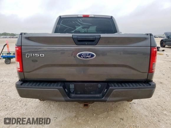 2016 Ford F-150 XL with VIN 1FTEW1CP4GKE34293, listed as a Copart auction lot 58956345 with 209,574 mi miles and Clean title. Bid and sale history available at DreamBid. Image 6.