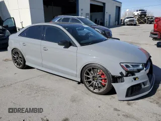 2019 Audi RS 3 z VIN WUABWGFF1KA902152, wystawiony jako Copart lot #88913315 z przebiegiem 46 435 mil mil oraz Szkody całkowita. Historia ofert i sprzedaży dostępna na DreamBid. Obrazek 4.