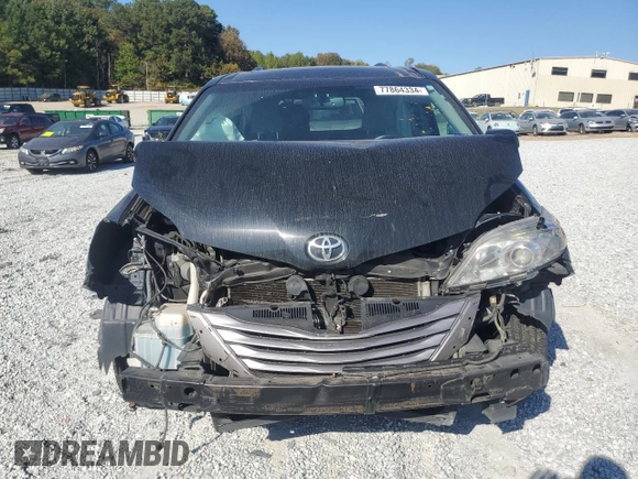 2017 Toyota Sienna XLE Auto Access Seat with VIN 5TDYZ3DC3HS829197, listed as a Copart auction lot 77864334 with 236,171 mi miles and Non Repairable. Bid and sale history available at DreamBid. Image 5.