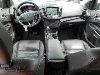 2018 Ford Escape Titanium with VIN 1FMCU9J97JUB34691, listed as a Copart auction lot 56404625 with 107,037 mi miles and Salvage title. Bid and sale history available at DreamBid. Image 8.