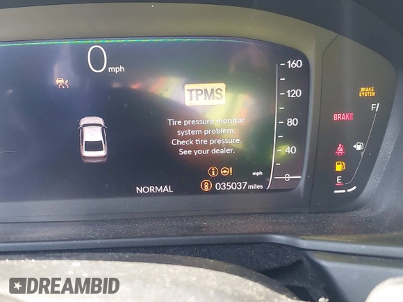 2024 Honda Accord Touring with VIN 1HGCY2F88RA092210, listed as a IAAI auction lot 42564329 with 35,037 mi miles and . Bid and sale history available at DreamBid. Image 7.
