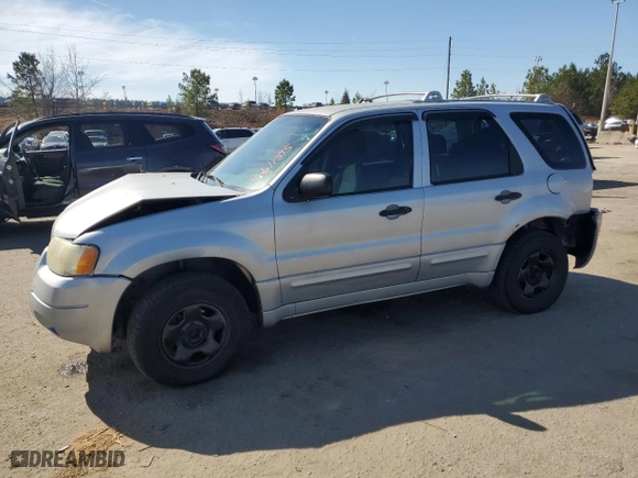 2003 Ford Escape XLS Popular with VIN 1FMYU92103KA61192, listed as a Copart auction lot 46611595 with 93,467 mi miles and Salvage Title. Bid and sale history available at carsss.com. Image 1.