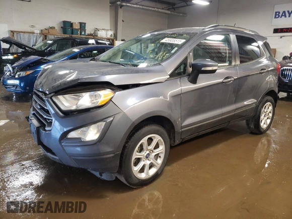 2020 Ford EcoSport SE with VIN MAJ6S3GL8LC311710, listed as a Copart auction lot 48908515 with 69,652 mi miles and Salvage Title. Bid and sale history available at carsss.com. Image 1.