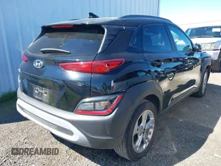 2023 Hyundai Kona SEL with VIN KM8K62AB9PU044628, listed as a IAAI auction lot 41827495 with 20,439 mi miles and . Bid and sale history available at DreamBid. Image 4.