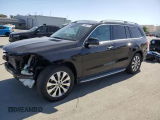 2019 Mercedes-Benz GLS 450 z VIN 4JGDF6EE7KB223324, wystawiony jako Copart lot #57845215 z przebiegiem 38 725 mil mil oraz Szkoda całkowita • Salvage title. Historia ofert i sprzedaży dostępna na DreamBid. Obrazek 1.