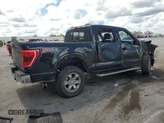 2023 Ford F-150 XL with VIN 1FTFW1E88PFC77984, listed as a Copart auction lot 62222845 with 36,957 mi miles and Salvage title. Bid and sale history available at DreamBid. Image 3.