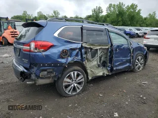 2021 Subaru Ascent Touring with VIN 4S4WMARD9M3405414, listed as a Copart auction lot 58504645 with 48,640 mi miles and Salvage title. Bid and sale history available at DreamBid. Image 3.