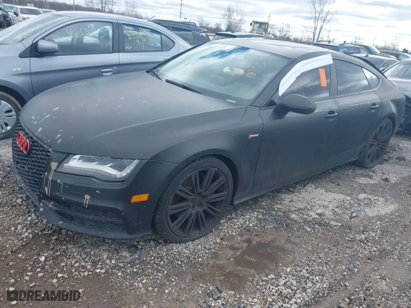 2013 Audi A7 3.0 Prestige with VIN WAU2GAFC4DN081943, listed as a IAAI auction lot 41599395 with 129,458 mi miles. Bid and sale history available at carsss.com. Image 2.