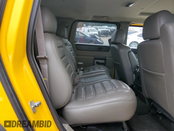 2003 Hummer H2 z VIN 5GRGN23U73H146894, wystawiony jako Copart lot #53449905 z przebiegiem 153 870 mil mil oraz Szkoda całkowita • Salvage title. Historia ofert i sprzedaży dostępna na DreamBid. Obrazek 11.