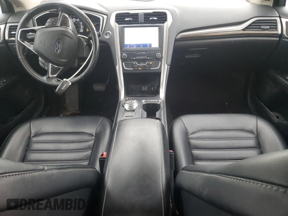 2020 Ford Fusion SEL with VIN 3FA6P0CD8LR195828, listed as a Copart auction lot 55522305 with 163,959 mi miles and Salvage title. Bid and sale history available at DreamBid. Image 8.