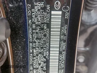 2013 Lexus ES 250 с VIN JTHBK1GG8D2028584, выставлен на аукционе Copart как лот 64625135 с пробегом 244 574 миль миль и Списание • Salvage title. История ставок и продаж доступна на DreamBid. Изображение 13.