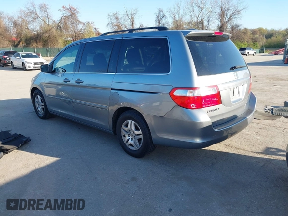 2007 Honda Odyssey EX-L with VIN 5FNRL387X7B140294, listed as a IAAI auction lot 41995795 with 202,934 mi miles. Bid and sale history available at carsss.com. Image 3.