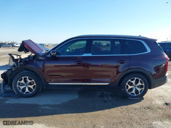 2022 Kia Telluride EX with VIN 5XYP34HC8NG265696, listed as a IAAI auction lot 41143063 with 1 mi miles. Bid and sale history available at carsss.com. Image 15.