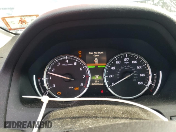 2018 Acura TLX z VIN 19UUB3F35JA001401, wystawiony jako Copart lot #42191465 z przebiegiem 66 730 mil mil oraz Szkoda całkowita • Salvage title. Historia ofert i sprzedaży dostępna na DreamBid. Obrazek 9.