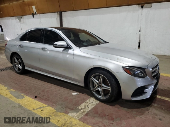 2019 Mercedes-Benz E 300 with VIN WDDZF4KB7KA516547, listed as a Copart auction lot 44466195 with 83,813 mi miles and Salvage Title. Bid and sale history available at DreamBid. Image 4.
