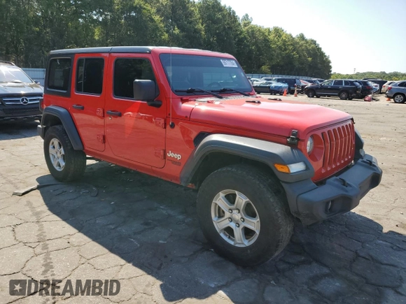 2020 Jeep Wrangler Unlimited Willys z VIN 1C4HJXDG1LW171325, wystawiony jako Copart lot #68717764 z przebiegiem 132 555 mil mil oraz Szkoda całkowita • Salvage title. Historia ofert i sprzedaży dostępna na DreamBid. Obrazek 4.