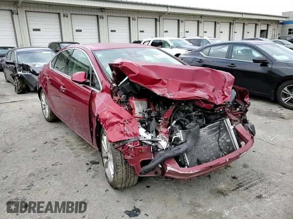 2014 Buick Verano Convenience Group with VIN 1G4PR5SK6E4231240, listed as a Copart auction lot 48676185 with 107,109 mi miles and Non Repairable. Bid and sale history available at DreamBid. Image 10.