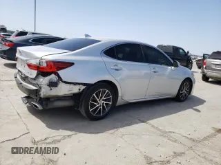 2017 Lexus ES with VIN 58ABK1GG4HU060903, listed as a Copart auction lot 49576835 with 45,008 mi miles and Salvage Title. Bid and sale history available at carsss.com. Image 3.