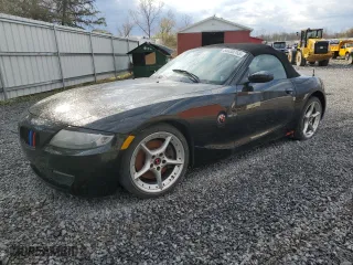 2006 BMW Z4 3.0si with VIN 4USBU53546LX01823, listed as a Copart auction lot 54630765 with 0 mi miles and Non Repairable. Bid and sale history available at carsss.com. Image 1.