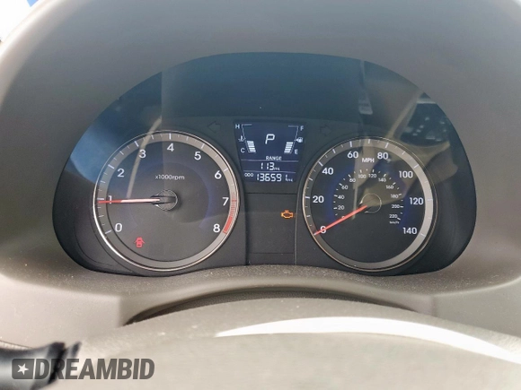 2012 Hyundai Accent GLS with VIN KMHCU4AEXCU069242, listed as a Copart auction lot 61475315 with 136,591 mi miles and Salvage title. Bid and sale history available at DreamBid. Image 9.