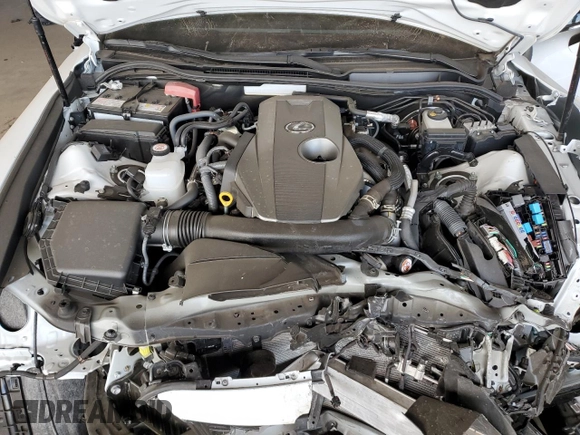 2024 Lexus IS 300 with VIN JTHBA1D23R5132336, listed as a Copart auction lot 89137755 with 7,435 mi miles and Salvage title. Bid and sale history available at DreamBid. Image 13.