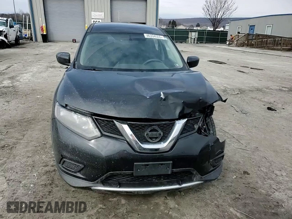 2016 Nissan Rogue S with VIN JN8AT2MV5GW151523, listed as a Copart auction lot 46334555 with 144,065 mi miles and Salvage Title. Bid and sale history available at carsss.com. Image 14.