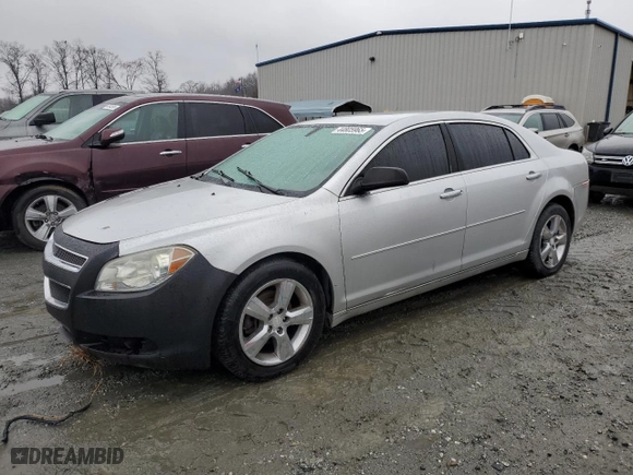 2012 Chevrolet Malibu LT w/2LT with VIN 1G1ZD5EU9CF349365, listed as a Copart auction lot 44805965 with 168,470 mi miles and Salvage Title. Bid and sale history available at carsss.com. Image 1.