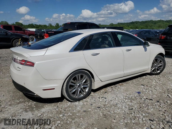 2013 Lincoln MKZ z VIN 3LN6L2G98DR804632, wystawiony jako Copart lot #56985055 z przebiegiem 128 509 mil mil oraz Szkoda całkowita • Salvage title. Historia ofert i sprzedaży dostępna na DreamBid. Obrazek 3.