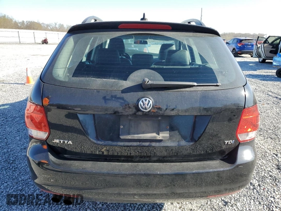 2013 Volkswagen Jetta TDI w/Sunroof with VIN 3VWPL7AJ2DM690971, listed as a Copart auction lot 47511624 with 187,535 mi miles and Salvage title. Bid and sale history available at DreamBid. Image 6.