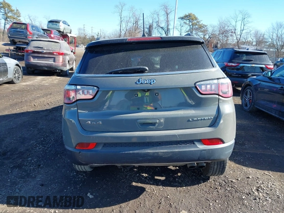 2019 Jeep Compass Limited z VIN 3C4NJDCB4KT787418, wystawiony jako IAAI lot #41435664 z przebiegiem 72 940 mil mil oraz . Historia ofert i sprzedaży dostępna na DreamBid. Obrazek 16.