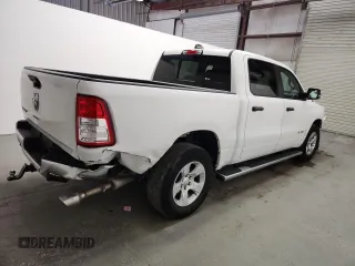 2023 Ram 1500 Big Horn with VIN 1C6RREFT3PN600320, listed as a Copart auction lot 60050845 with 51,734 mi miles and Non repairable. Bid and sale history available at DreamBid. Image 3.