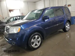 2015 Honda Pilot EX-L with VIN 5FNYF4H57FB064197, listed as a Copart auction lot 50602665 with 119,233 mi miles and Salvage Title. Bid and sale history available at carsss.com. Image 1.