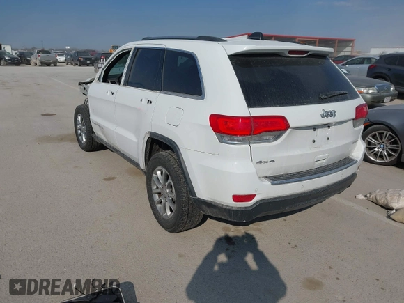 2015 Jeep Grand Cherokee Limited with VIN 1C4RJFBGXFC100325, listed as a IAAI auction lot 41700909 with 1 mi miles. Bid and sale history available at carsss.com. Image 3.
