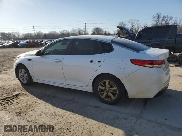 2016 Kia Optima LX with VIN 5XXGT4L39GG046552, listed as a Copart auction lot 47994905 with 107,771 mi miles and Non Repairable. Bid and sale history available at carsss.com. Image 2.