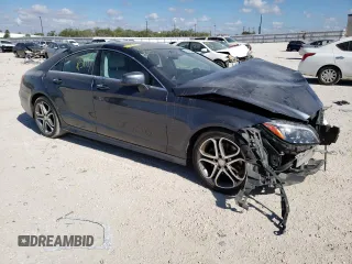 2015 Mercedes-Benz CLS-Class CLS 400 with VIN WDDLJ6FB2FA142722, listed as a Copart auction lot 62440633 with 73,494 mi miles. Bid and sale history available at carsss.com. Image 4.