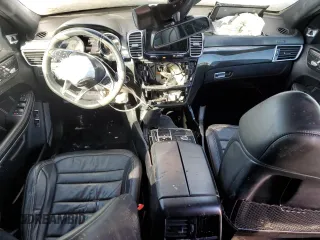 2017 Mercedes-Benz GLS with VIN 4JGDF7FE2HA760279, listed as a Copart auction lot 44255265 with 66,803 mi miles and Salvage Title. Bid and sale history available at carsss.com. Image 8.